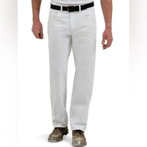 Wrangler Men’s Painters Pants Cargo Pockets White 38*30 NWT